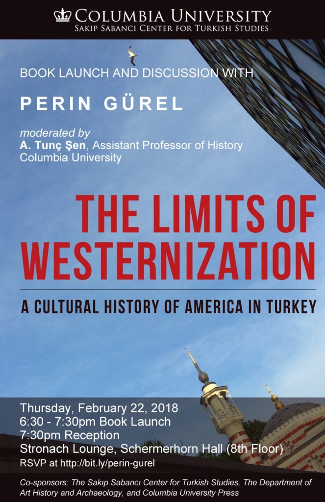 Booklaunch of “The Limits of Westernization” by Perin Gürel