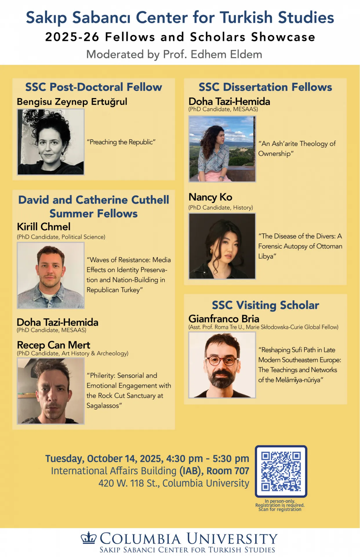 SSC fellows showcase